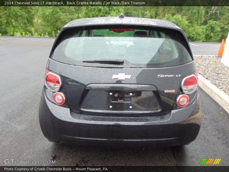 Black Granite Metallic / Jet Black/Dark Titanium 2014 Chevrolet Sonic LT Hatchback