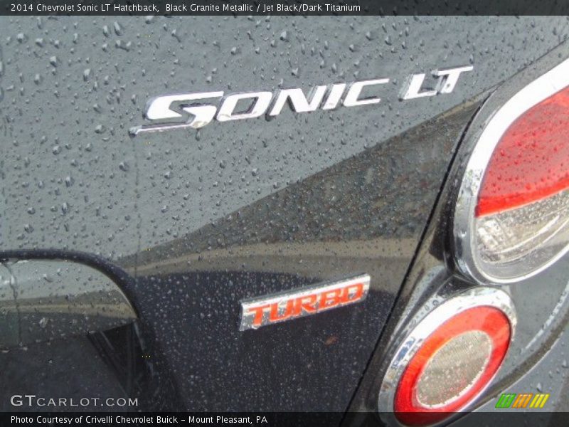 Black Granite Metallic / Jet Black/Dark Titanium 2014 Chevrolet Sonic LT Hatchback