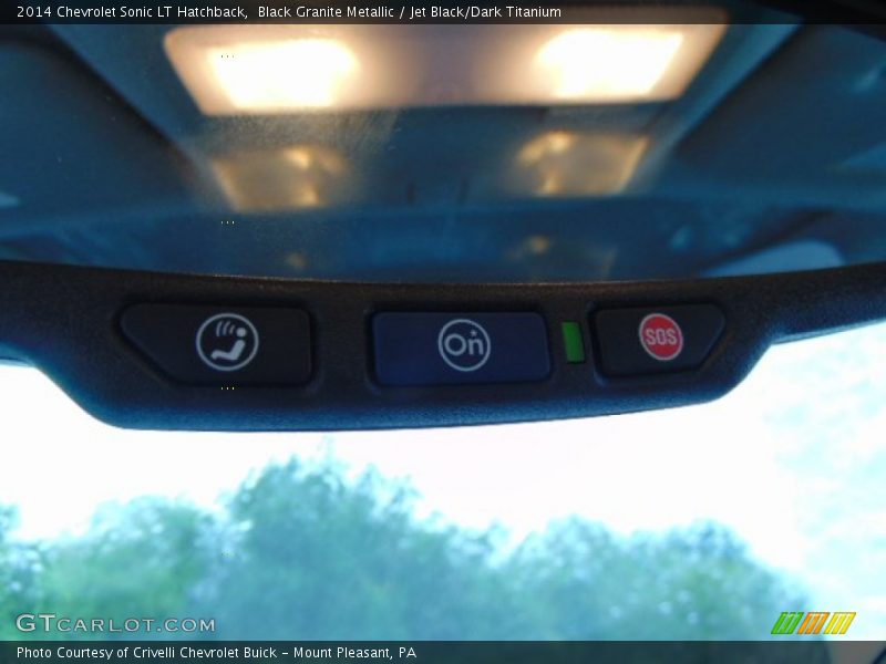 Black Granite Metallic / Jet Black/Dark Titanium 2014 Chevrolet Sonic LT Hatchback