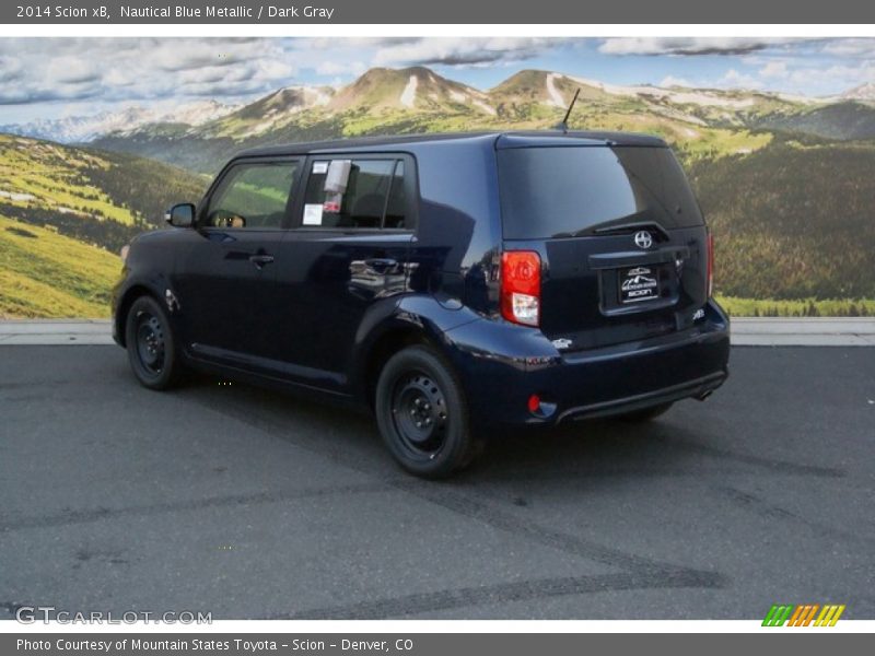 Nautical Blue Metallic / Dark Gray 2014 Scion xB