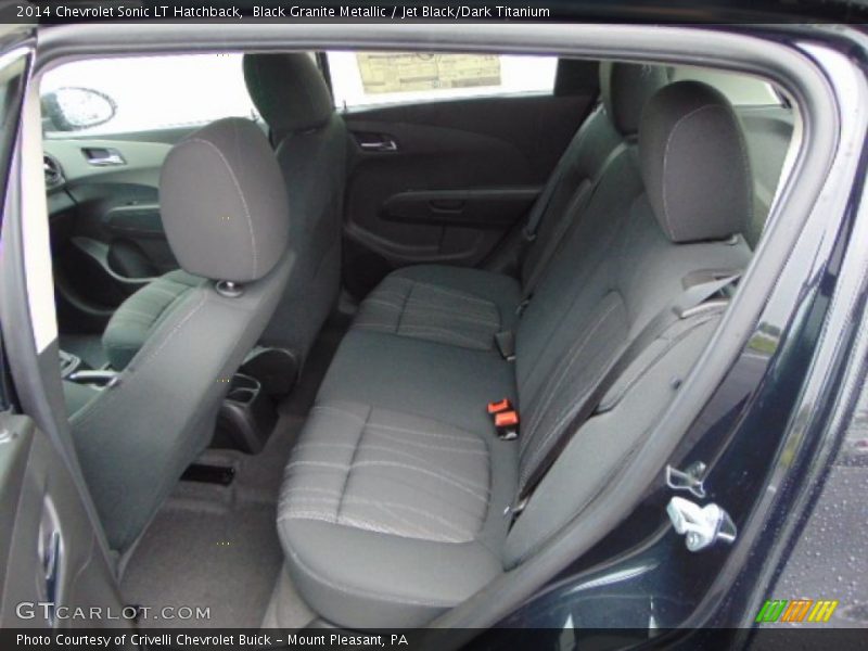 Black Granite Metallic / Jet Black/Dark Titanium 2014 Chevrolet Sonic LT Hatchback