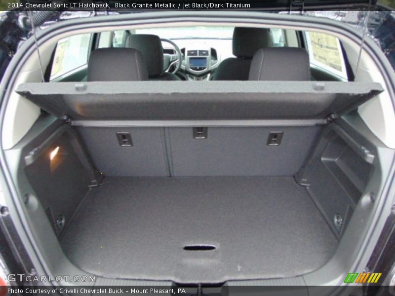 Black Granite Metallic / Jet Black/Dark Titanium 2014 Chevrolet Sonic LT Hatchback