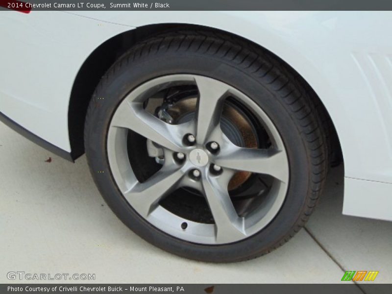 Summit White / Black 2014 Chevrolet Camaro LT Coupe