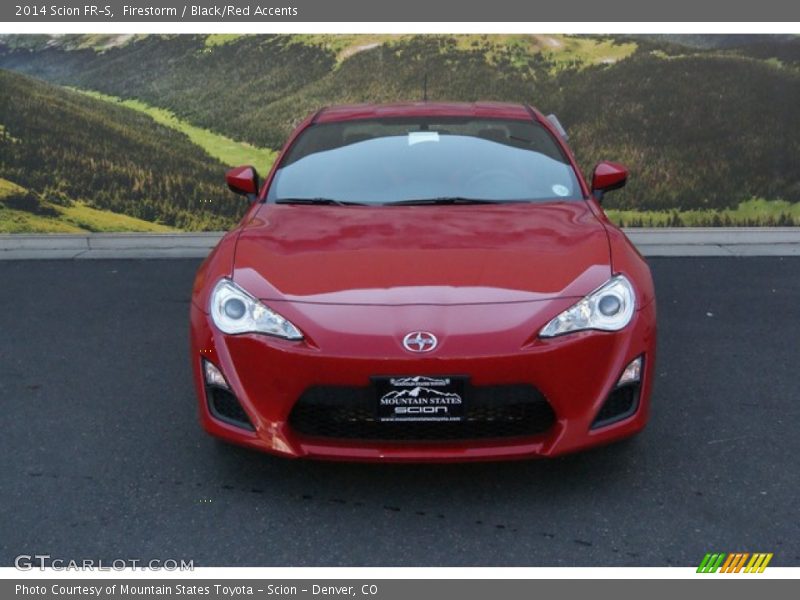 Firestorm / Black/Red Accents 2014 Scion FR-S
