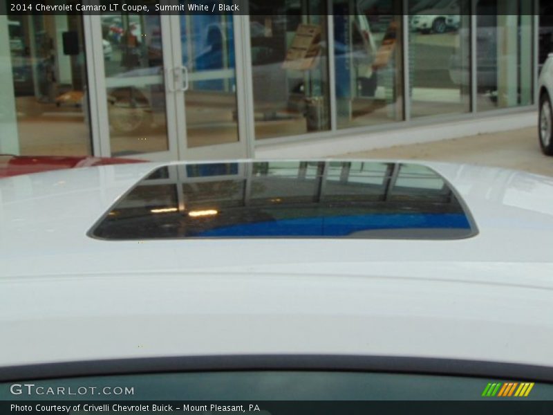 Summit White / Black 2014 Chevrolet Camaro LT Coupe