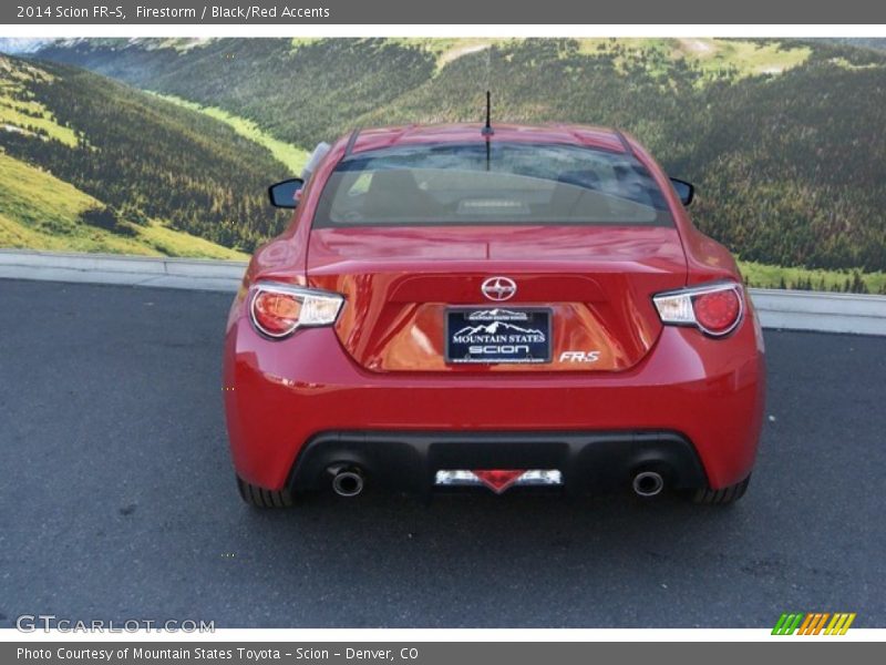 Firestorm / Black/Red Accents 2014 Scion FR-S