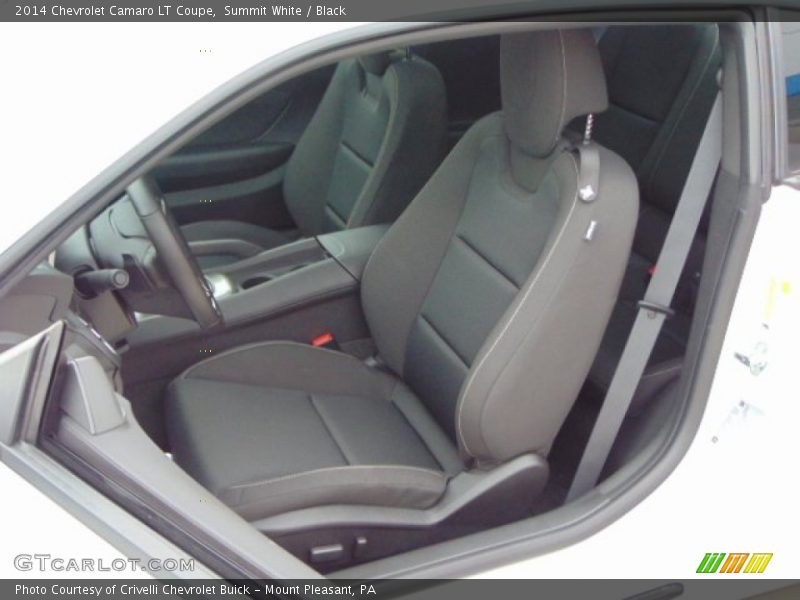 Summit White / Black 2014 Chevrolet Camaro LT Coupe
