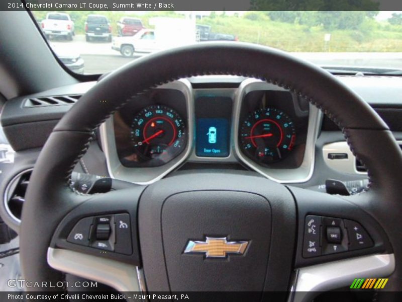 Summit White / Black 2014 Chevrolet Camaro LT Coupe