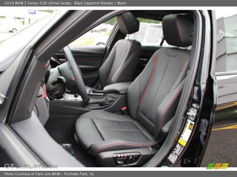 Front Seat of 2014 3 Series 328i xDrive Sedan