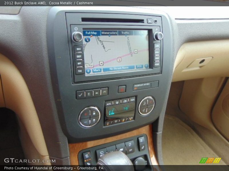 Cocoa Metallic / Cashmere 2012 Buick Enclave AWD