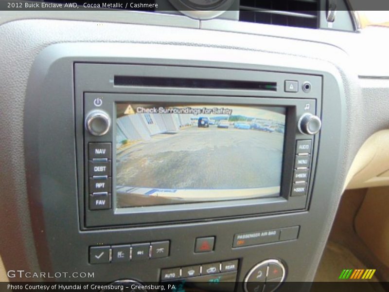 Cocoa Metallic / Cashmere 2012 Buick Enclave AWD