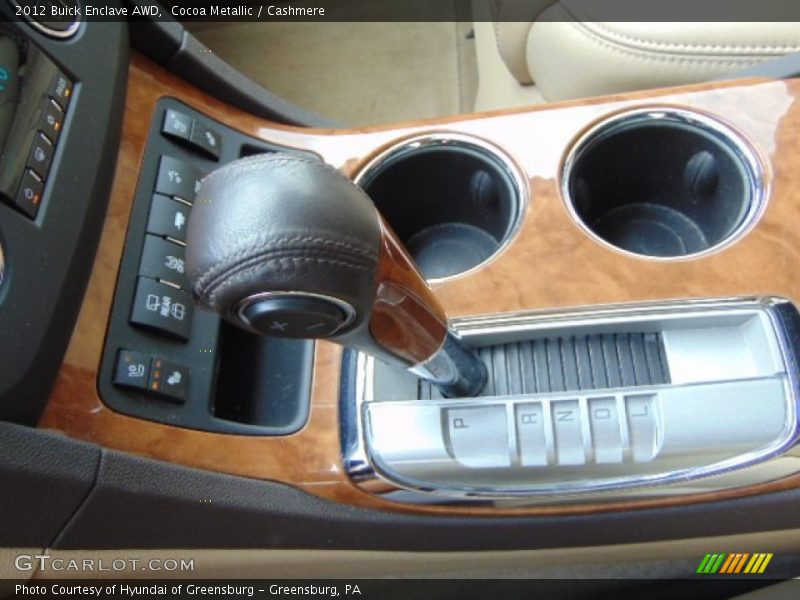 Cocoa Metallic / Cashmere 2012 Buick Enclave AWD