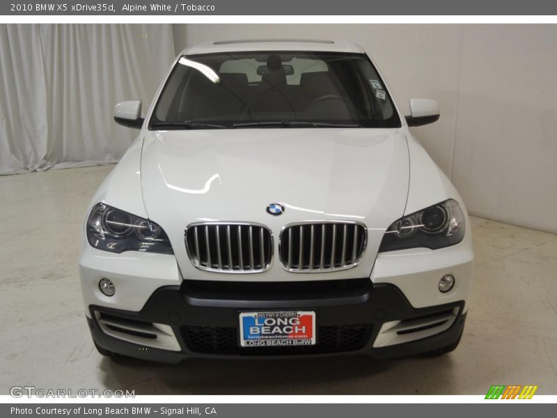 Alpine White / Tobacco 2010 BMW X5 xDrive35d