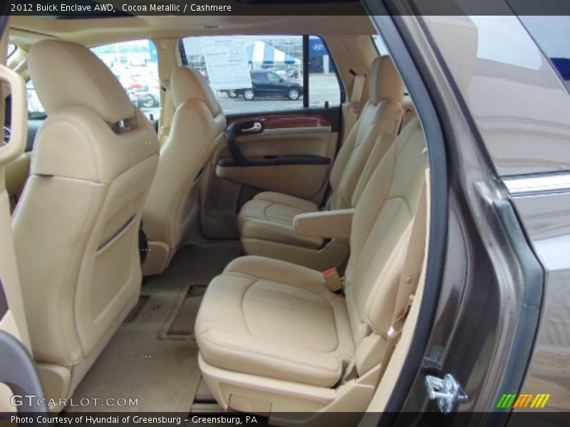 Cocoa Metallic / Cashmere 2012 Buick Enclave AWD