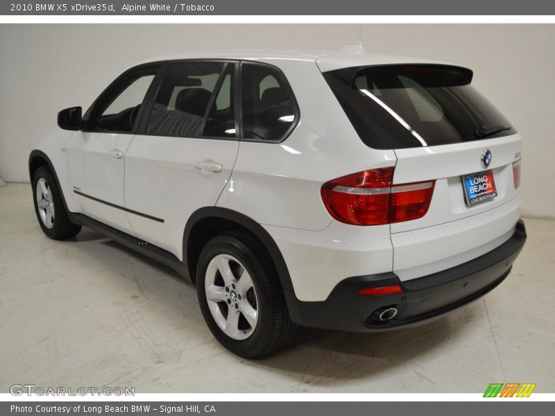 Alpine White / Tobacco 2010 BMW X5 xDrive35d