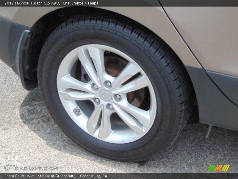 Chai Bronze / Taupe 2012 Hyundai Tucson GLS AWD