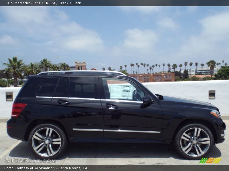 Black / Black 2015 Mercedes-Benz GLK 350