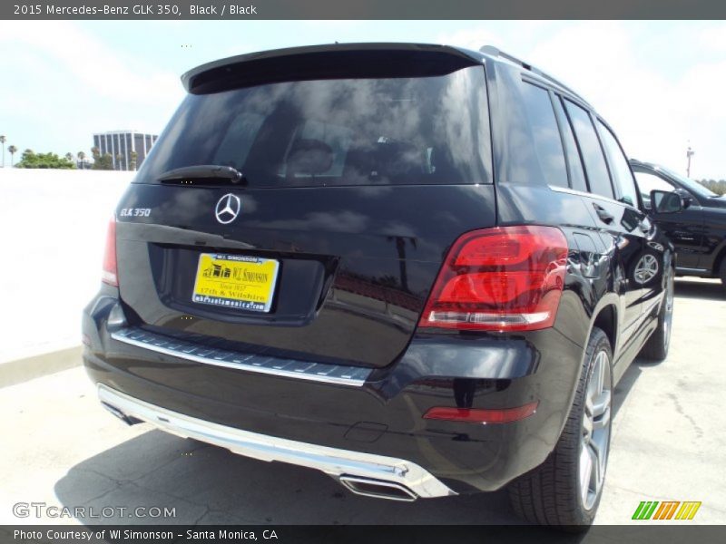 Black / Black 2015 Mercedes-Benz GLK 350