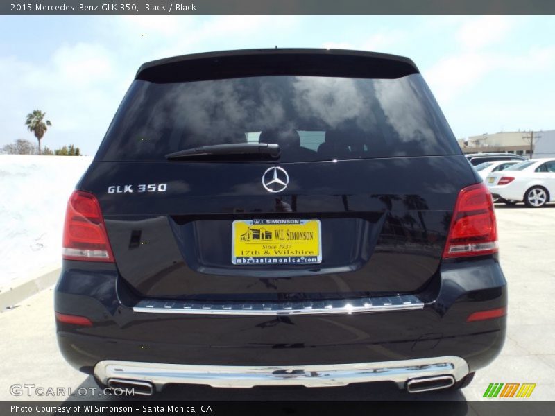 Black / Black 2015 Mercedes-Benz GLK 350