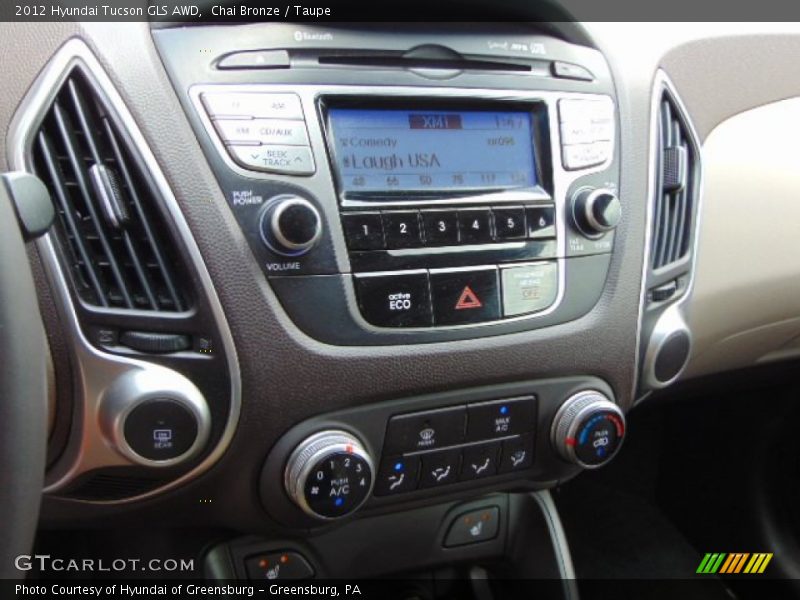 Chai Bronze / Taupe 2012 Hyundai Tucson GLS AWD