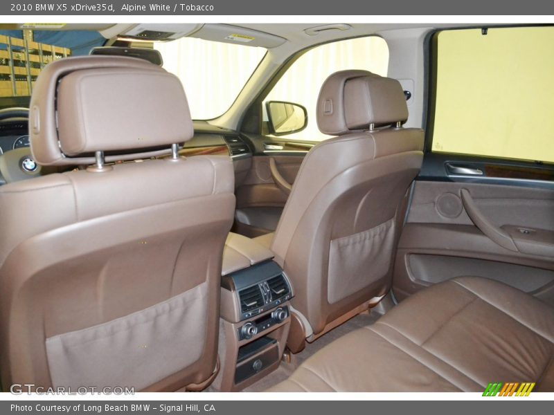 Alpine White / Tobacco 2010 BMW X5 xDrive35d
