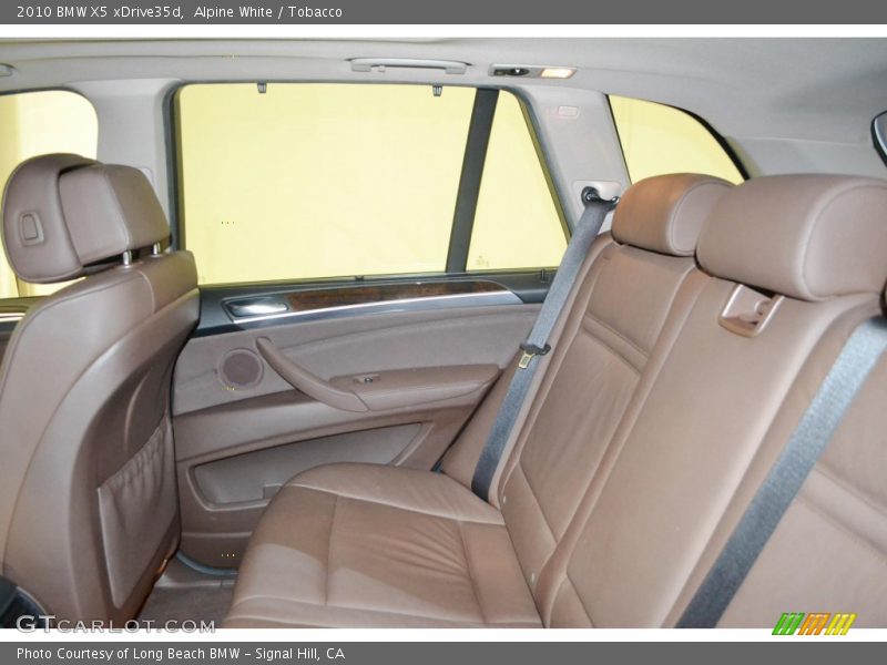 Alpine White / Tobacco 2010 BMW X5 xDrive35d