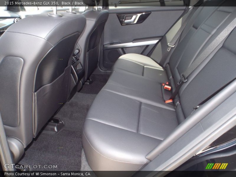 Black / Black 2015 Mercedes-Benz GLK 350