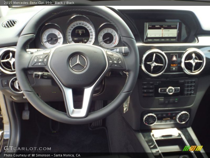 Black / Black 2015 Mercedes-Benz GLK 350