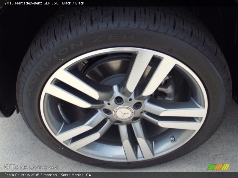 Black / Black 2015 Mercedes-Benz GLK 350