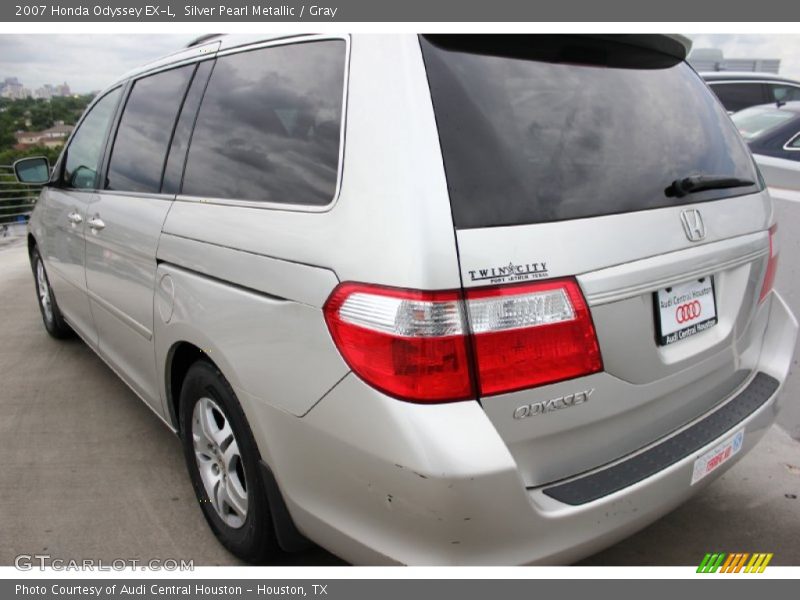 Silver Pearl Metallic / Gray 2007 Honda Odyssey EX-L