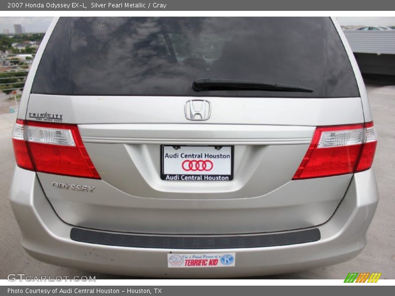 Silver Pearl Metallic / Gray 2007 Honda Odyssey EX-L