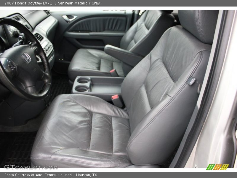 Silver Pearl Metallic / Gray 2007 Honda Odyssey EX-L