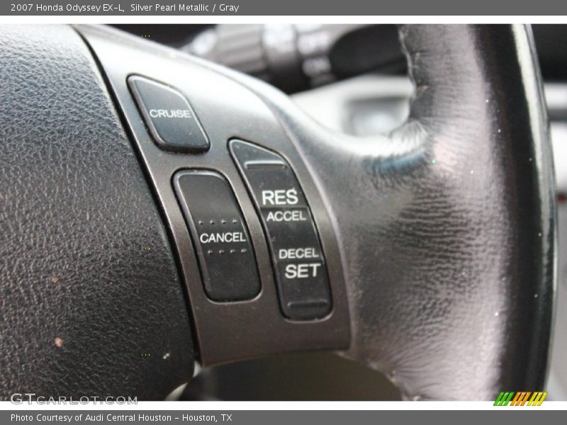 Silver Pearl Metallic / Gray 2007 Honda Odyssey EX-L