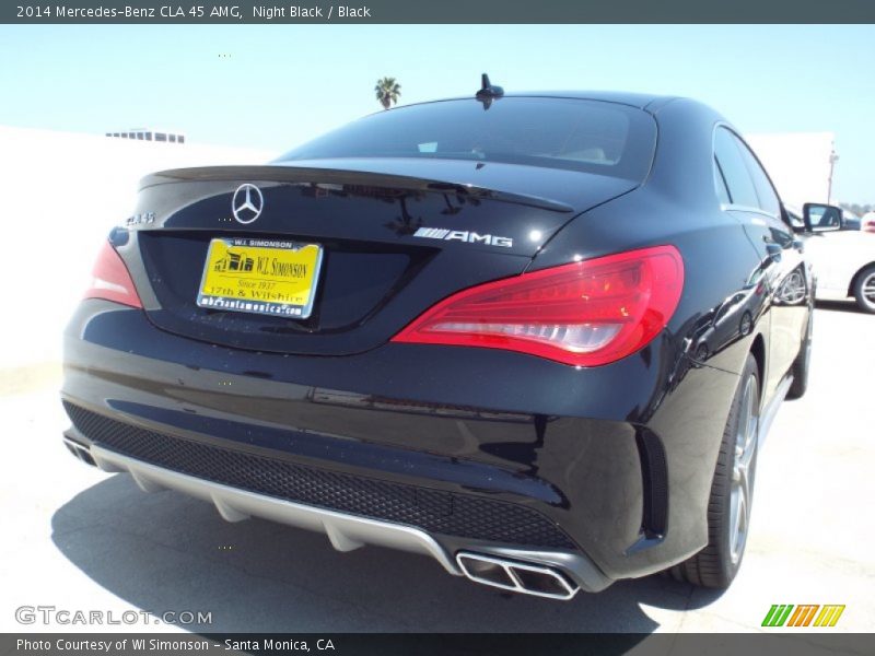 Night Black / Black 2014 Mercedes-Benz CLA 45 AMG