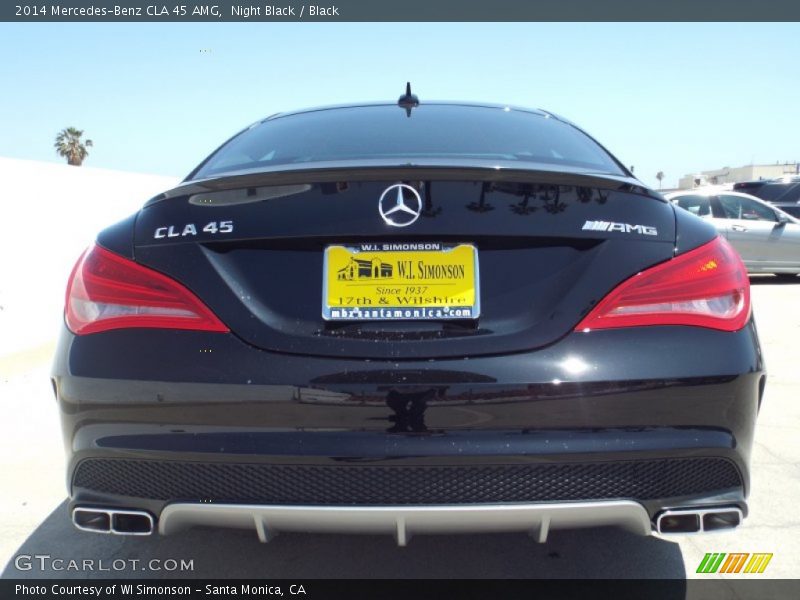 Night Black / Black 2014 Mercedes-Benz CLA 45 AMG