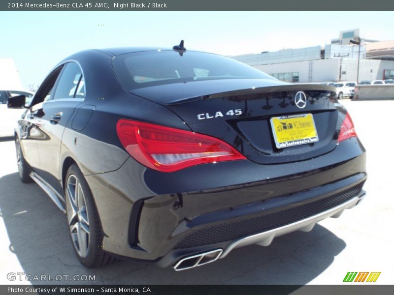 Night Black / Black 2014 Mercedes-Benz CLA 45 AMG
