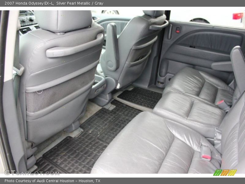 Silver Pearl Metallic / Gray 2007 Honda Odyssey EX-L