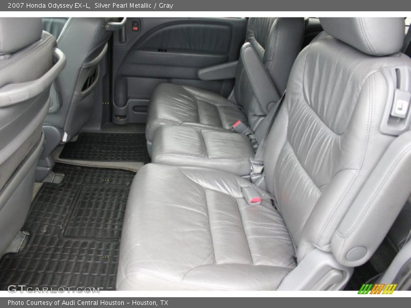 Silver Pearl Metallic / Gray 2007 Honda Odyssey EX-L