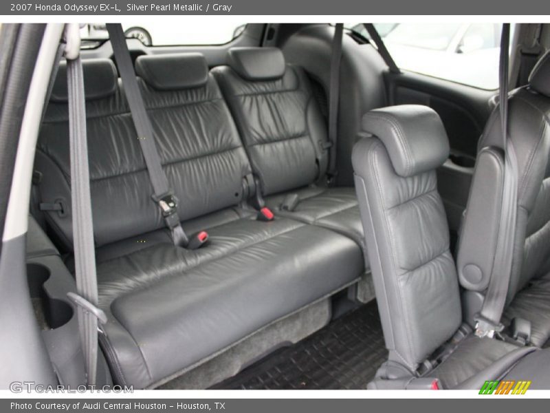 Silver Pearl Metallic / Gray 2007 Honda Odyssey EX-L