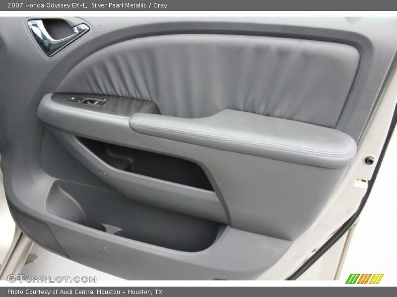 Silver Pearl Metallic / Gray 2007 Honda Odyssey EX-L