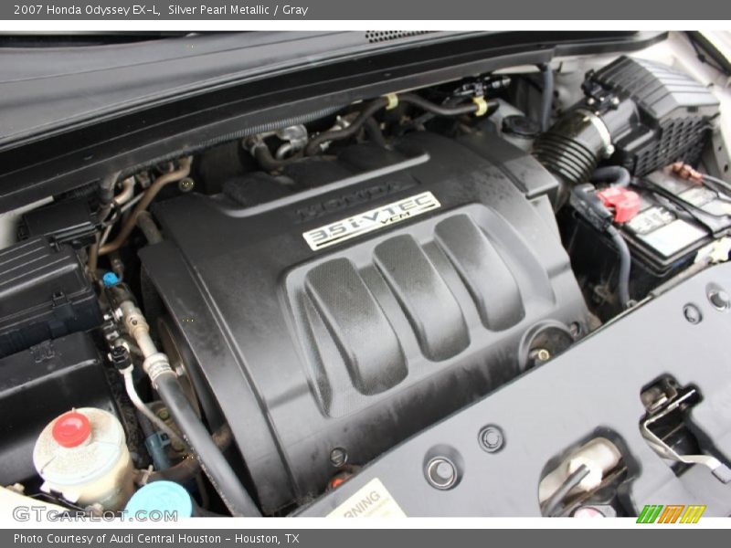 Silver Pearl Metallic / Gray 2007 Honda Odyssey EX-L