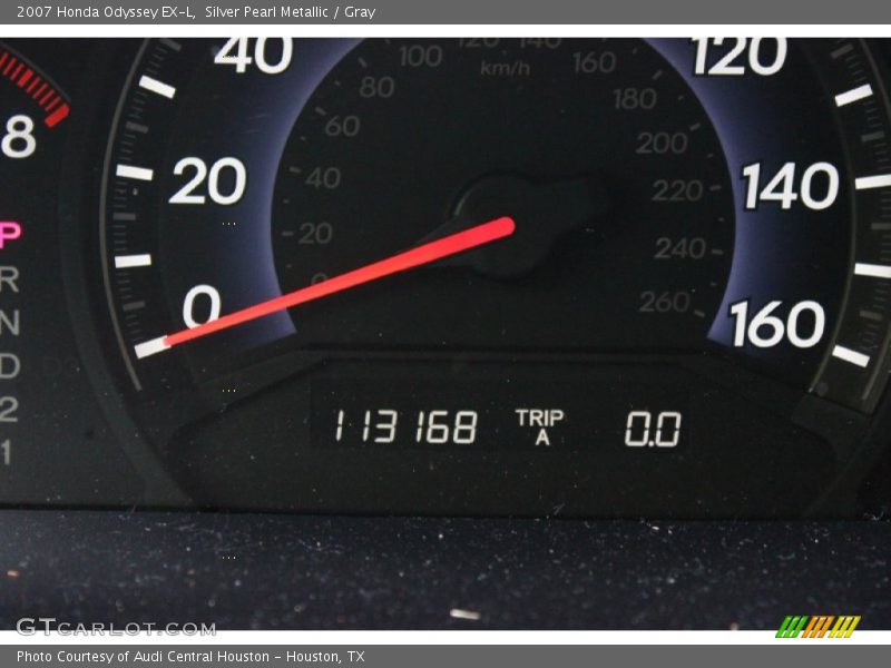 Silver Pearl Metallic / Gray 2007 Honda Odyssey EX-L