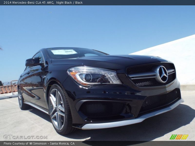 Night Black / Black 2014 Mercedes-Benz CLA 45 AMG