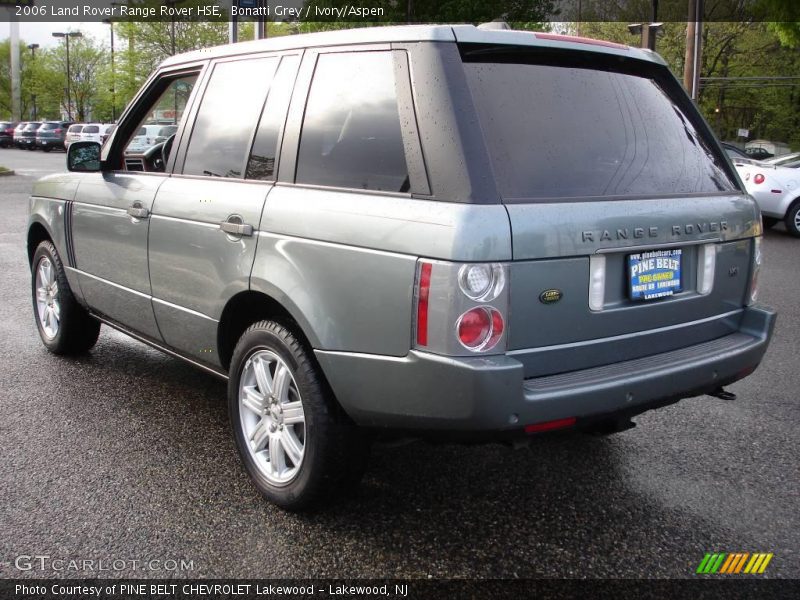 Bonatti Grey / Ivory/Aspen 2006 Land Rover Range Rover HSE