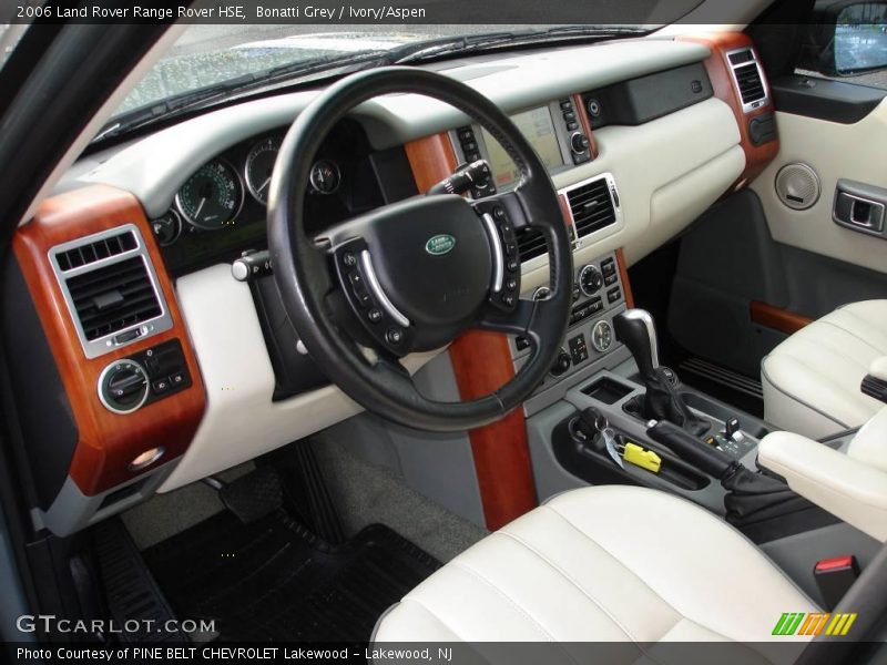 Bonatti Grey / Ivory/Aspen 2006 Land Rover Range Rover HSE