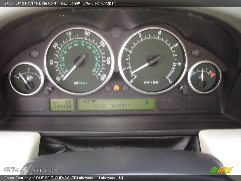 Bonatti Grey / Ivory/Aspen 2006 Land Rover Range Rover HSE