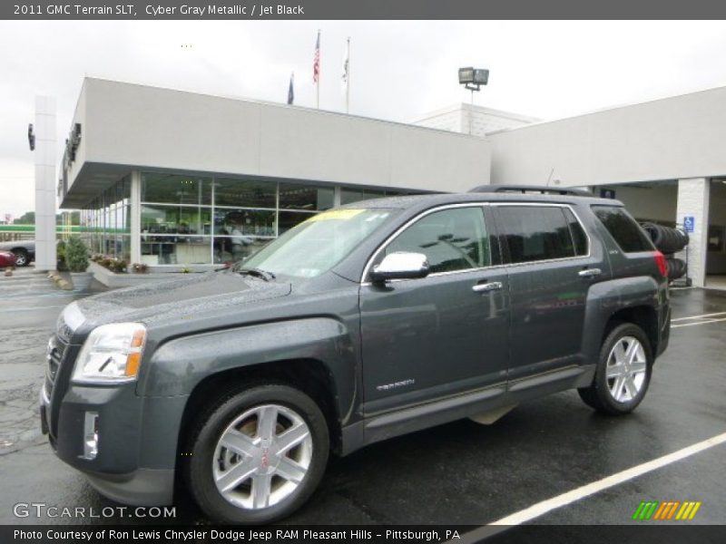 Cyber Gray Metallic / Jet Black 2011 GMC Terrain SLT