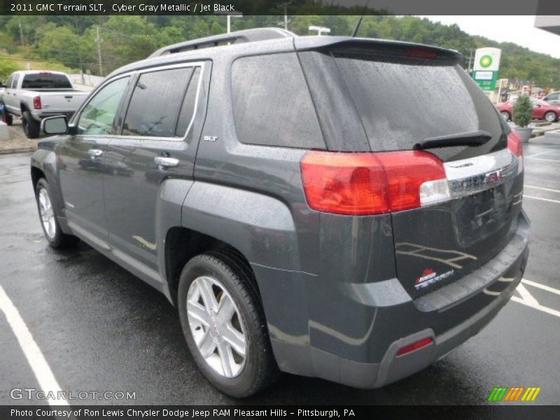 Cyber Gray Metallic / Jet Black 2011 GMC Terrain SLT
