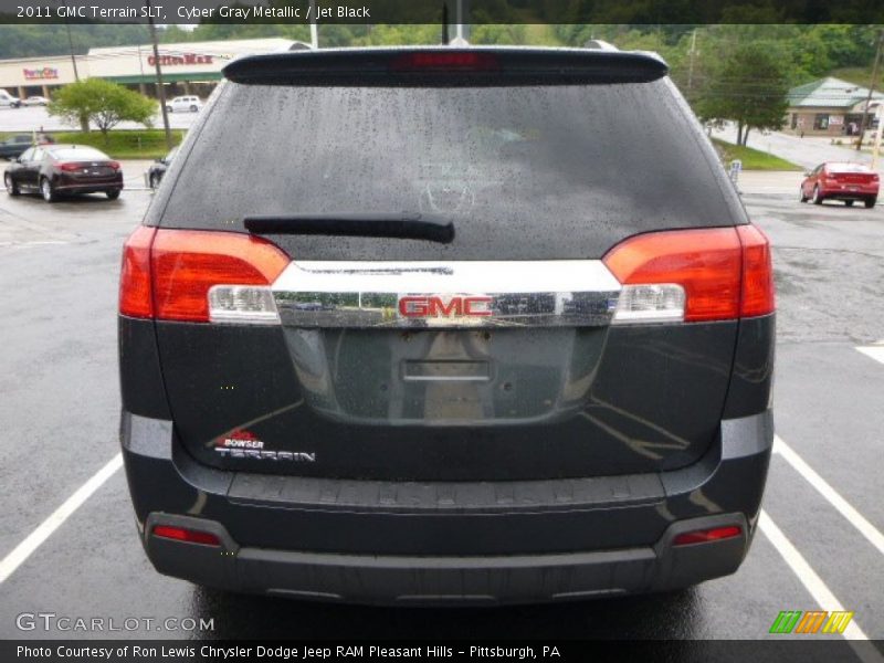 Cyber Gray Metallic / Jet Black 2011 GMC Terrain SLT