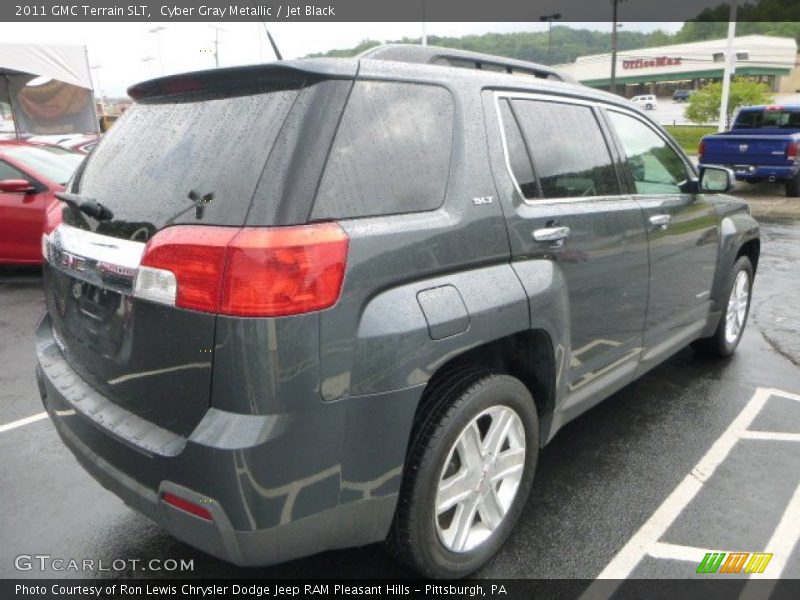 Cyber Gray Metallic / Jet Black 2011 GMC Terrain SLT